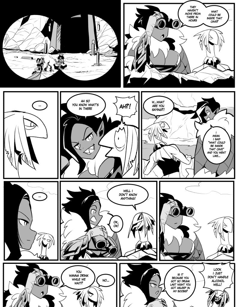 Monster girls on tour - Episode 736, Page 1: Page 736